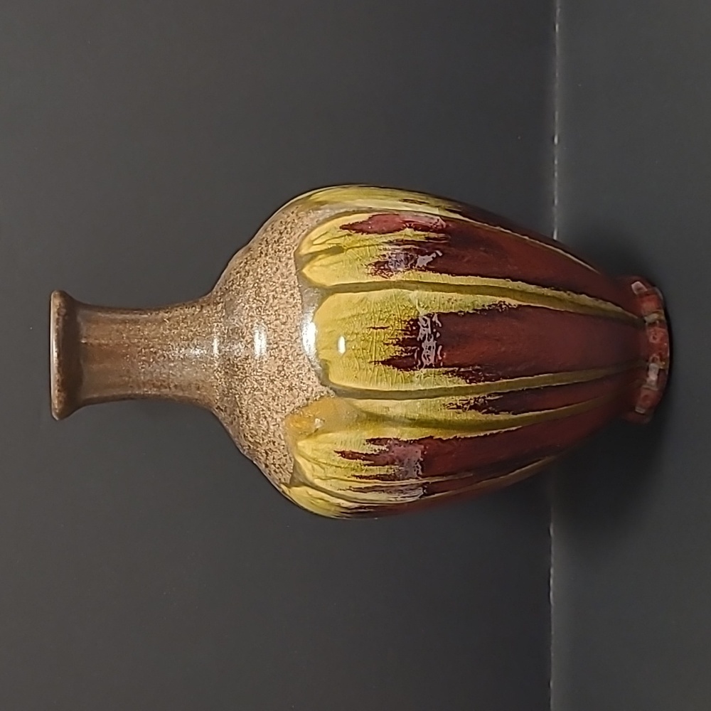 Beautiful Drip Glaze Vase - Picture 1 of 15